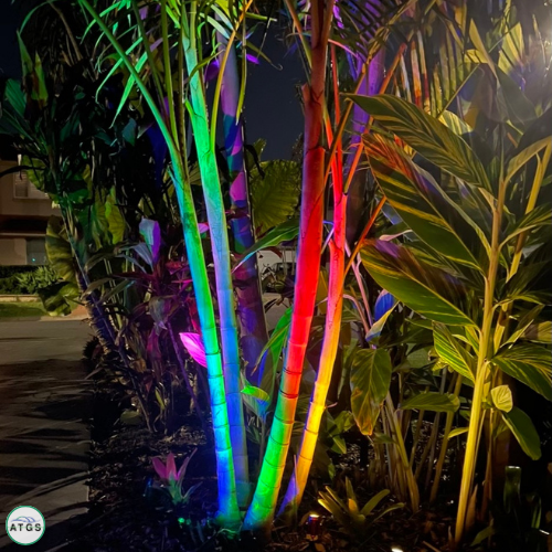 ATGS RGB 6 Colour Solar Spot Light